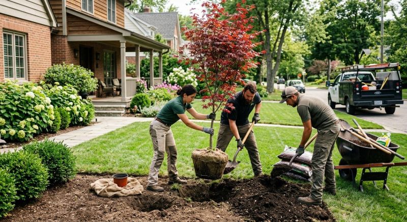 Privacy Trees Planting in Ventura County, CA